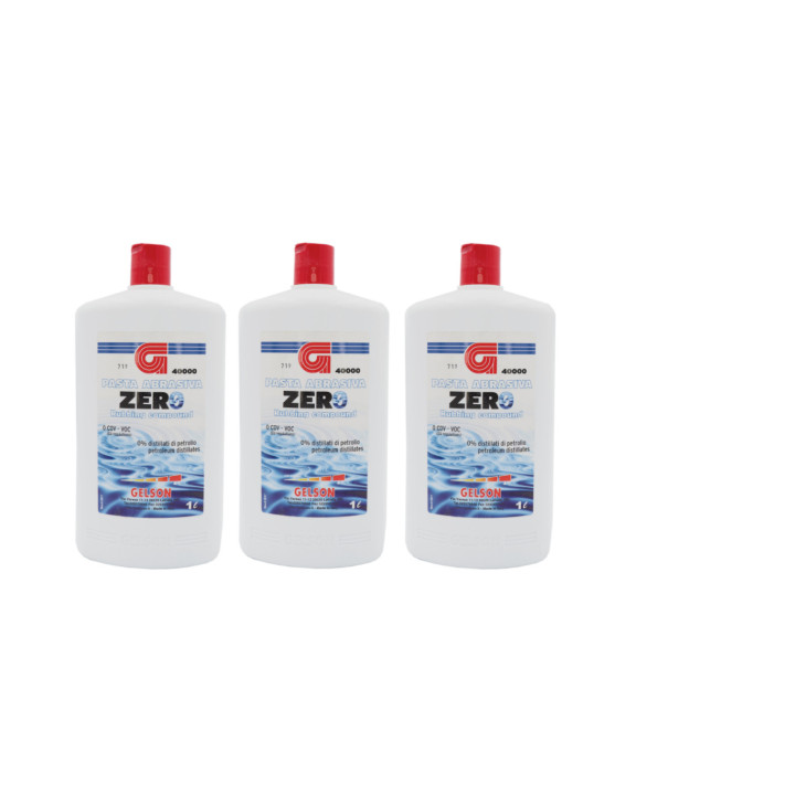 Zestaw 3SZT PASTY POLERSKIEJ GELSON ZERO NERO