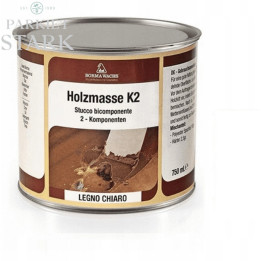 Holzmasse K2 750ml Szpachla dwuskładnikowa Borma Wachs