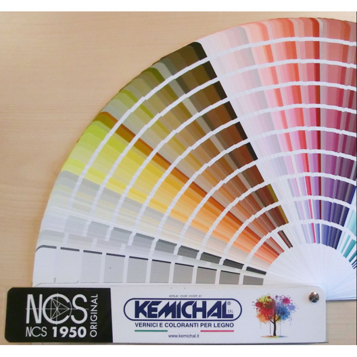 Oryginalny wzornik ncs 1950 KEMICHAL