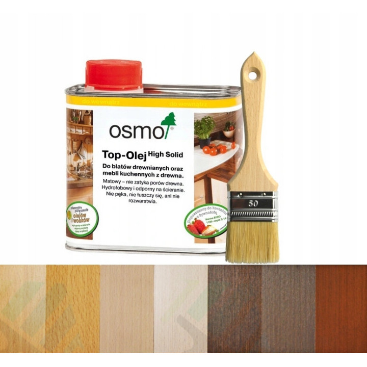 TOP-OLEJ OSMO+SPRAY płyn do BLATÓW+easypads KOLORY