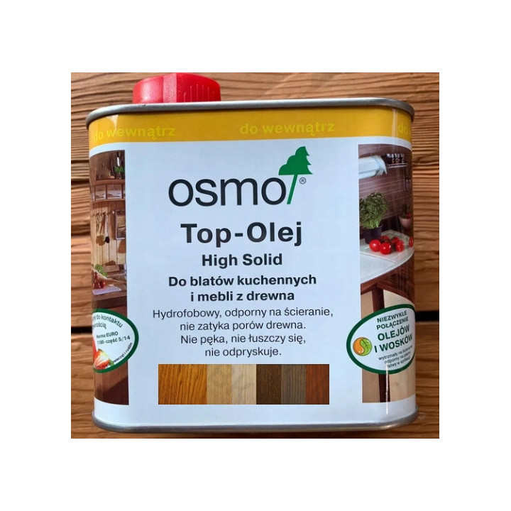 TOP-OLEJ OSMO+SPRAY płyn do BLATÓW+easypads KOLORY