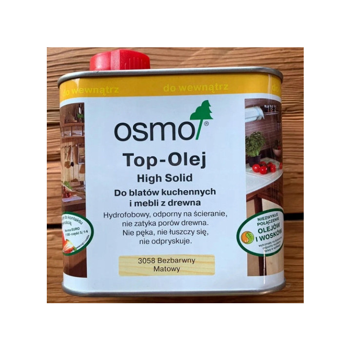 TOP-OLEJ OSMO+SPRAY płyn do BLATÓW+easypads KOLORY