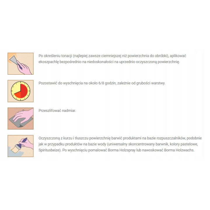 Ecostucco - ekologiczna szpachla wodorozcieńczalna