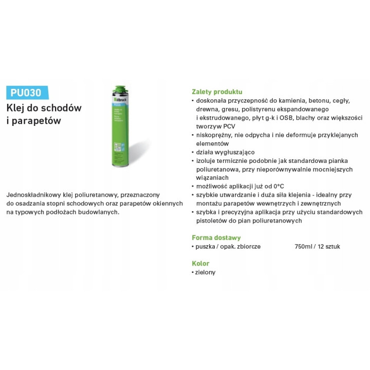 KLEJ Illbruck multi PU020 piana uniwersalny 750ml