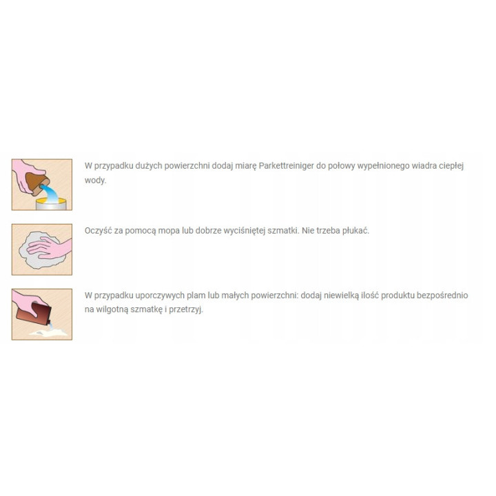 Środek do mycia podłóg drewnianych Borma 1Litr