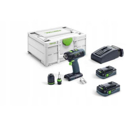 Festool Akumulatorowa wiertarko-wkrętarka T 18+3 HPC 4,0 l-Plus 576446