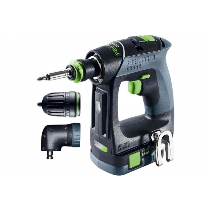 FESTOOL wiertarko-wkrętarka CXS 12 2,5-Set 576865