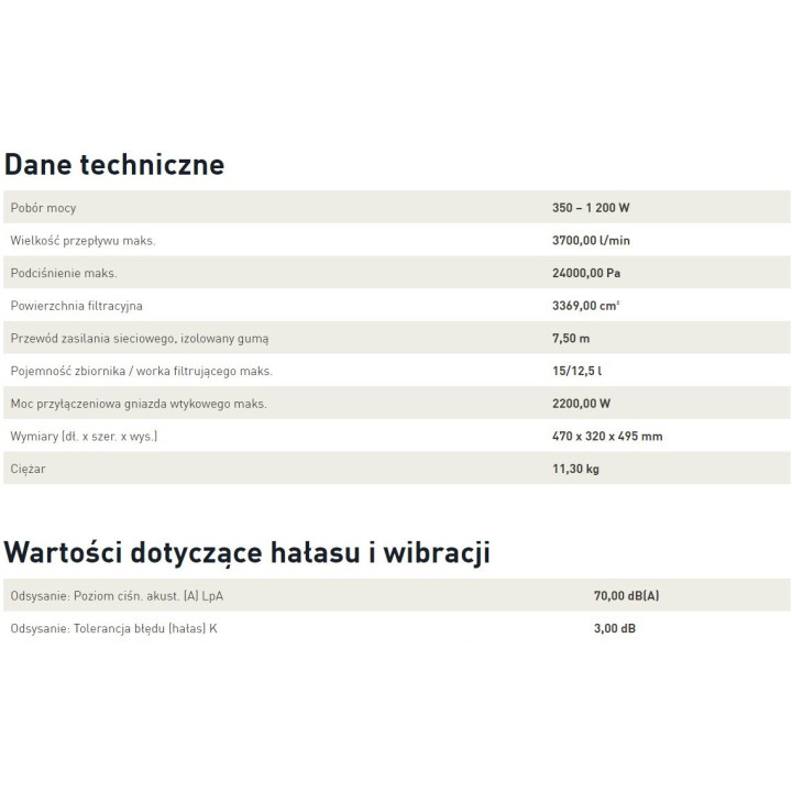 Odkurzacz mobilny CTL MIDI CLEANTEC FESTOOL 574832