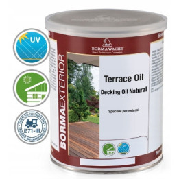 Olej do tarasów tarasowy bezbarwny Borma Wachs
