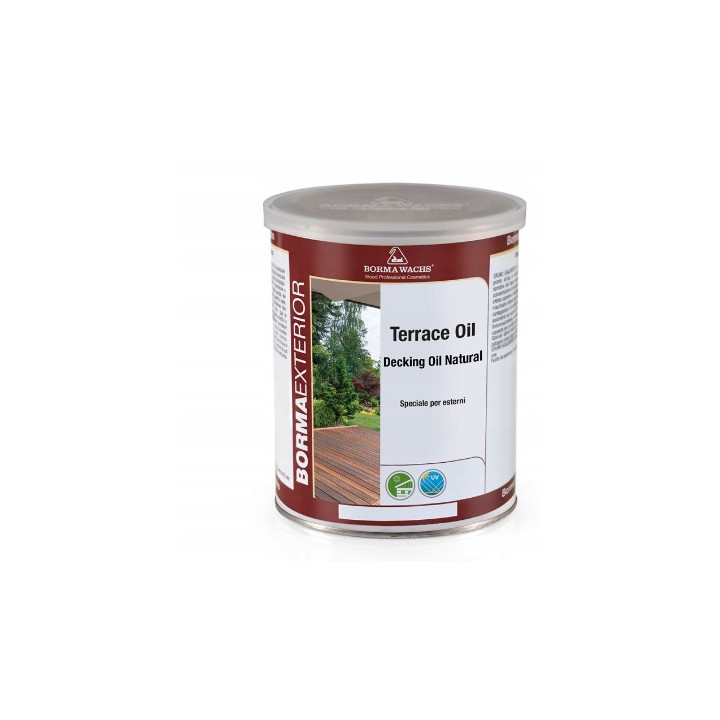 Olej do tarasów tarasowy bezbarwny Borma Wachs