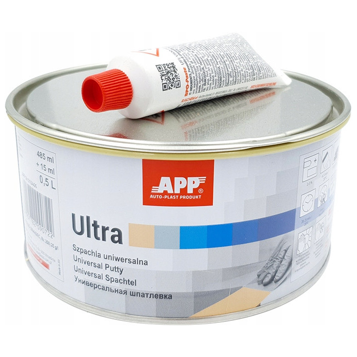 APP Ultra - Szpachla uniwersalna + utwardzacz 1,0L