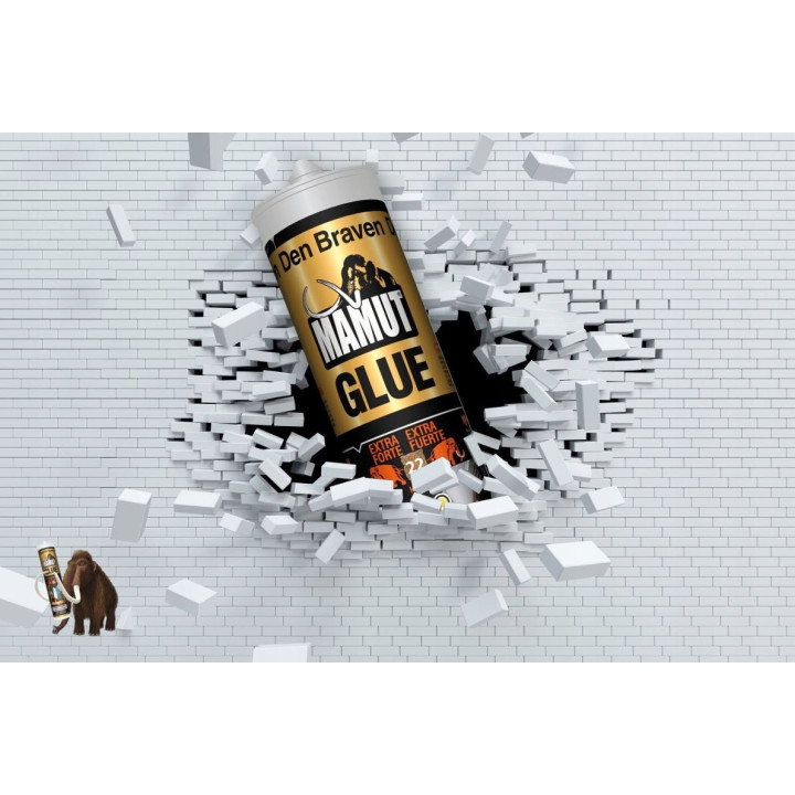 Den Braven Klej montażowy MAMUT biały 290ml Bostik