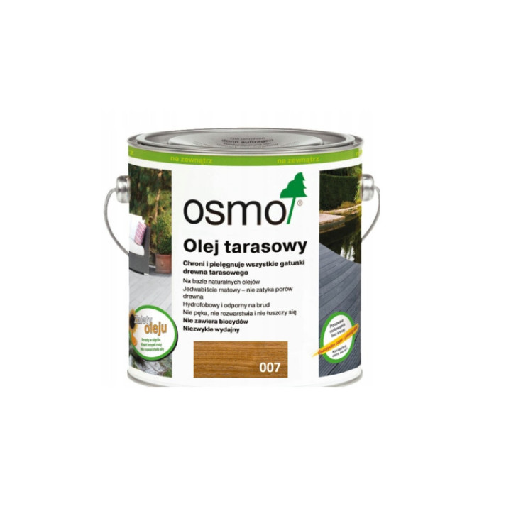 Osmo 007 Olej do tarasów 3l Bezbarwny